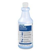 Maxim True Blue Clinging Bowl Cleaner, Mint Scent, 32 oz Bottle, 12/Carton