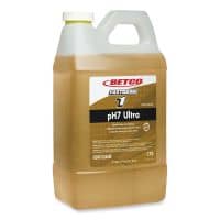 Betco pH7 Ultra Neutral Cleaner, Lemon Scent, 2 L Bottle, 4/Carton