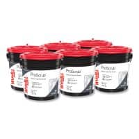 WypAll Power Clean ProScrub Pre-Saturated Wipes, 9.5 x 12, Citrus Scent, Green, 75/Bucket, 6 Buckets/Carton