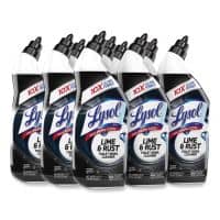 LYSOL Brand Disinfectant Toilet Bowl Cleaner w/Lime/Rust Remover, Atlantic Fresh, 24 oz, 9/Carton