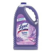 LYSOL Brand Clean and Fresh Multi-Surface Cleaner, Lavender and Orchid Essence, 144 oz Bottle, 4/Carton
