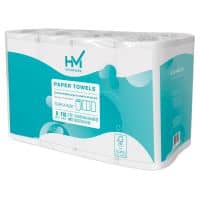 Highmark Tear-A-Size Kitchen 2-Ply Paper Towels, 5", 110 Sheets Per Roll, Pack Of 8 Rolls