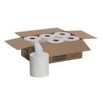 SofPull by GP PRO Centerpull Regular Capacity 1-Ply Paper Towels, 324 Sheets Per Roll, Pack Of 6 Rolls