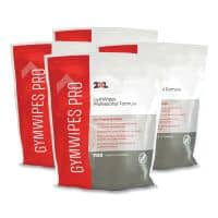 2XL Gym Wipes Professional, 1-Ply, 6 x 8, Unscented, White, 700/Pack, 4 Packs/Carton