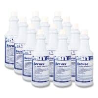 Misty Secure Hydrochloric Acid Bowl Cleaner, Mint Scent, 32oz Bottle, 12/Carton