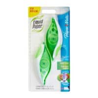 Paper Mate Liquid Paper DryLine Grip Correction Tape, Single Line, 335", White, Pack Of 2